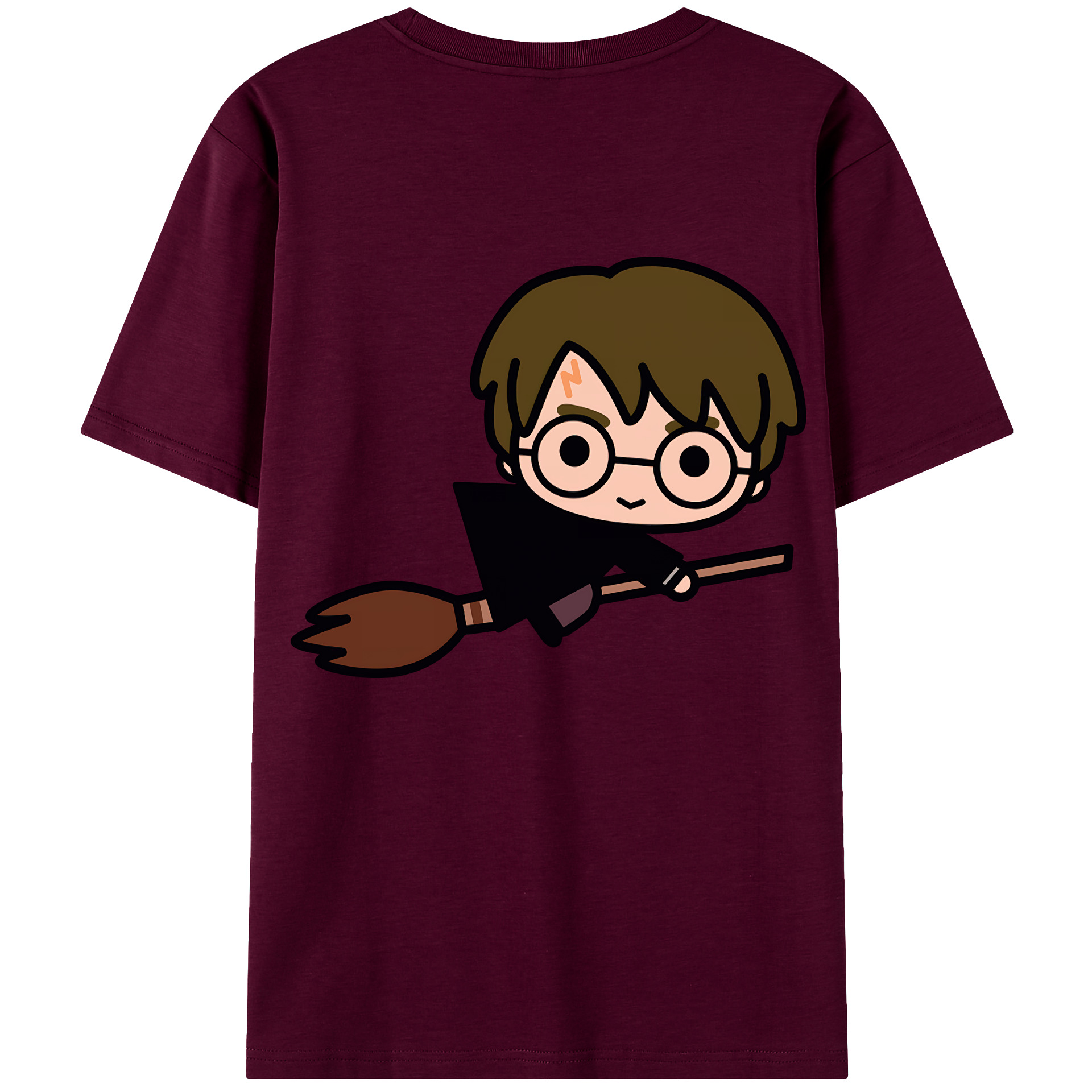 （画像用） Harry Potter ハリー・ポッターシリーズ レディース半袖Tシャツ(バックプリント)
